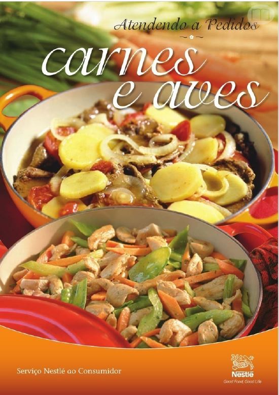 Capa do livro CARNES E AVES